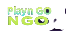 Play'N GO Provider-Logo in Neon-Lime-Cyan auf dunkler Karte bei Casoola Casino
